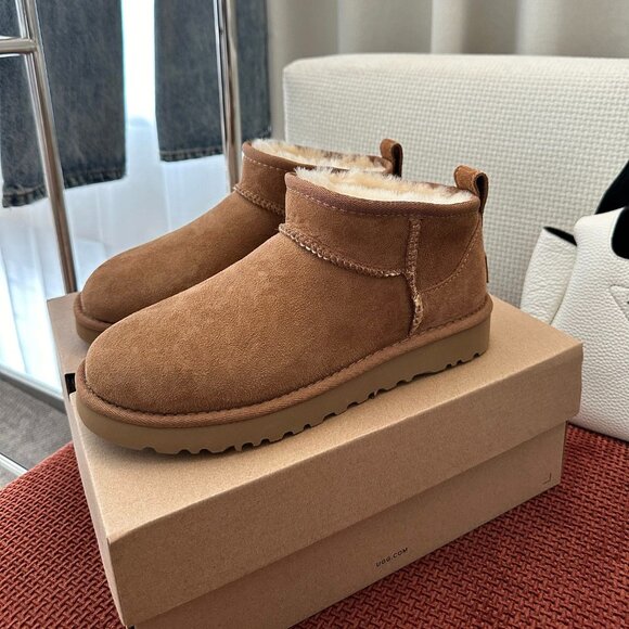 UGG Classic Ultra Mini Boots chestnut - Picture 6 of 9
